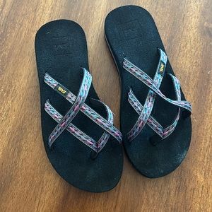 7 Teva sandals